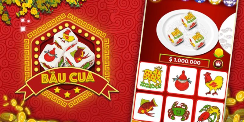 Cách chơi chi tiết tại cổng game bầu cua